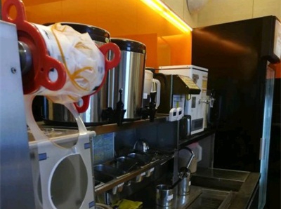 上海CoCo奶茶加盟店设备展示