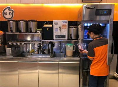济南CoCo奶茶加盟店设备展示